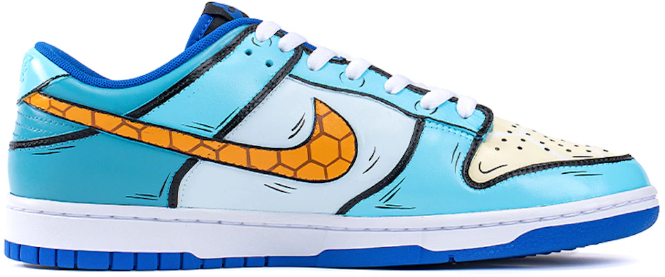 (W) 나이키 덩크 로우 '꼬부기 커스텀' (Nike Dunk Low 'Ggobugi Custom') CW1590-001(TeamB-女款杰尼龟蓝棕) Order (W) 나이키 덩크 로우 '꼬부기 커스텀' (Nike Dunk Low 'Ggobugi Custom') CW1590-001(TeamB-女款杰尼龟蓝棕)