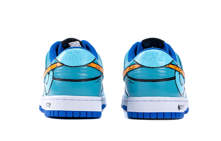 Shop (W) 【カスタムシューズ】(女性用) ナイキ ダンク ロー「ゼニガメ カスタム」 CW1590-001(TeamB-女款杰尼龟蓝棕)