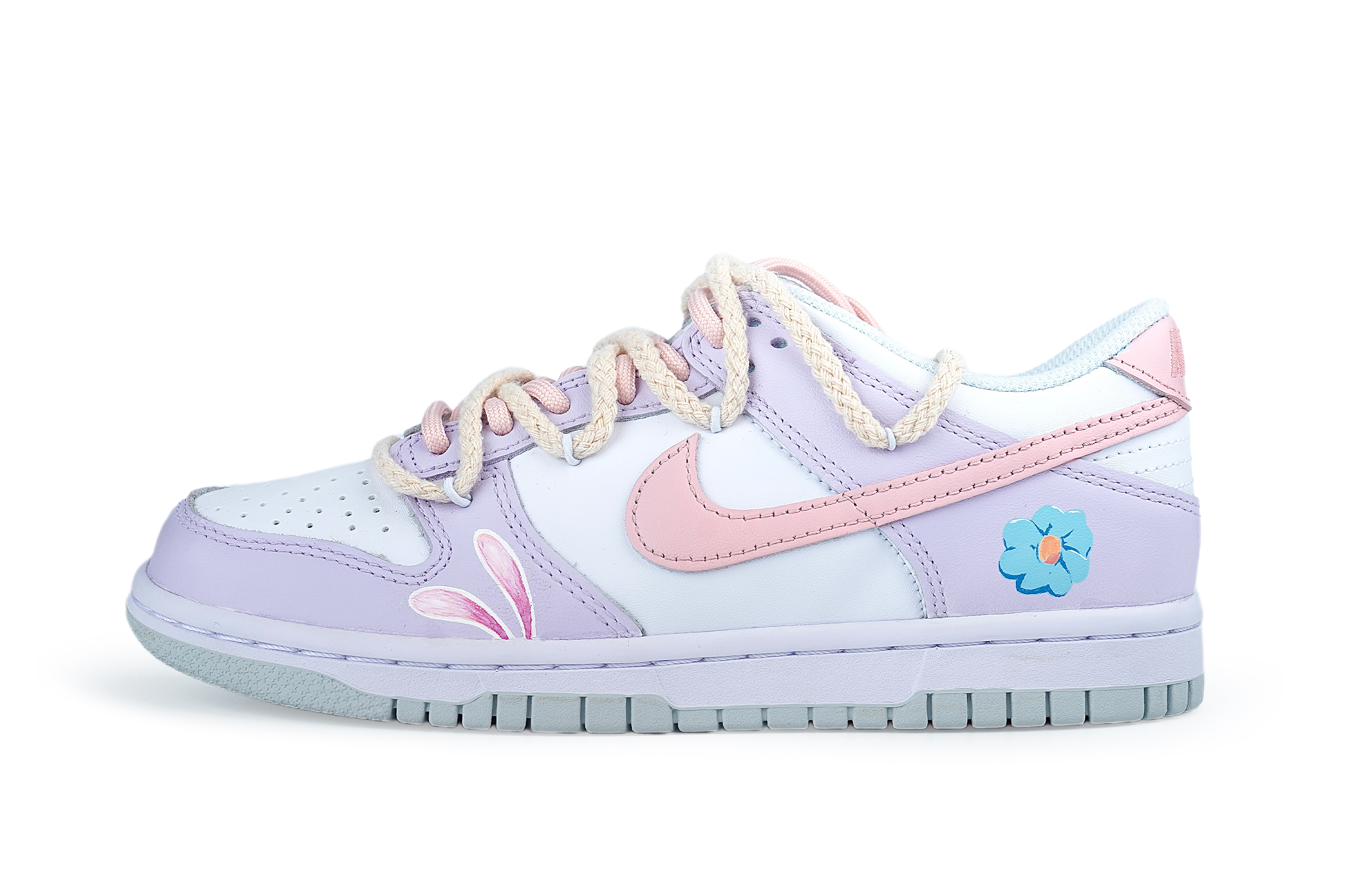 Buy (W) [Sepatu Kustom] Nike Dunk Low 'Stardust Pink Telinga Kelinci' DH9765-102(Team86-星黛露粉甜兔耳)