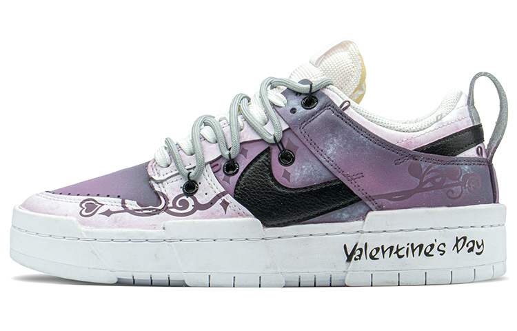 Buy (W) [Nike Dunk Khusus] Nike Dunk Low 'Gradasi Tiedye Bintang Ungu Hitam' DO5219-111(TeamA-DKD紫玫瑰S-BOX)