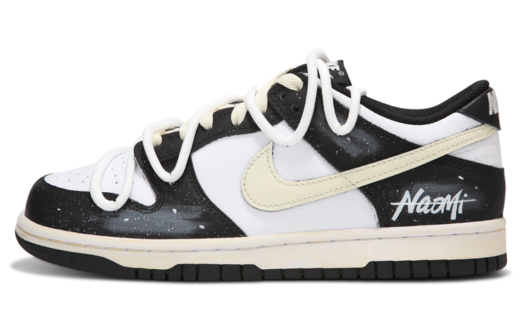 Buy (W) [Zapatillas Personalizadas] Nike Dunk Low 'Cielo Estrellado Panda' CW1590-100(Teamfour-女款星空熊猫)