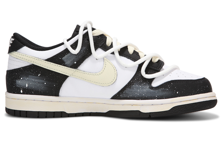 Order (W) [Zapatillas Personalizadas] Nike Dunk Low 'Cielo Estrellado Panda' CW1590-100(Teamfour-女款星空熊猫)