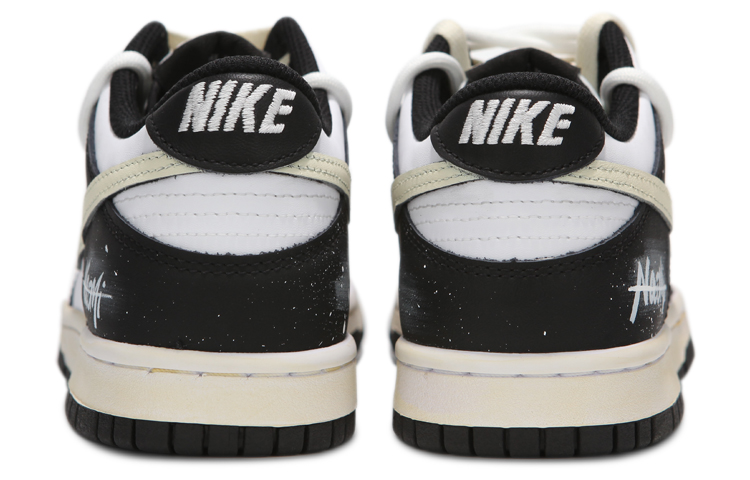 Shop (W) [Zapatillas Personalizadas] Nike Dunk Low 'Cielo Estrellado Panda' CW1590-100(Teamfour-女款星空熊猫)