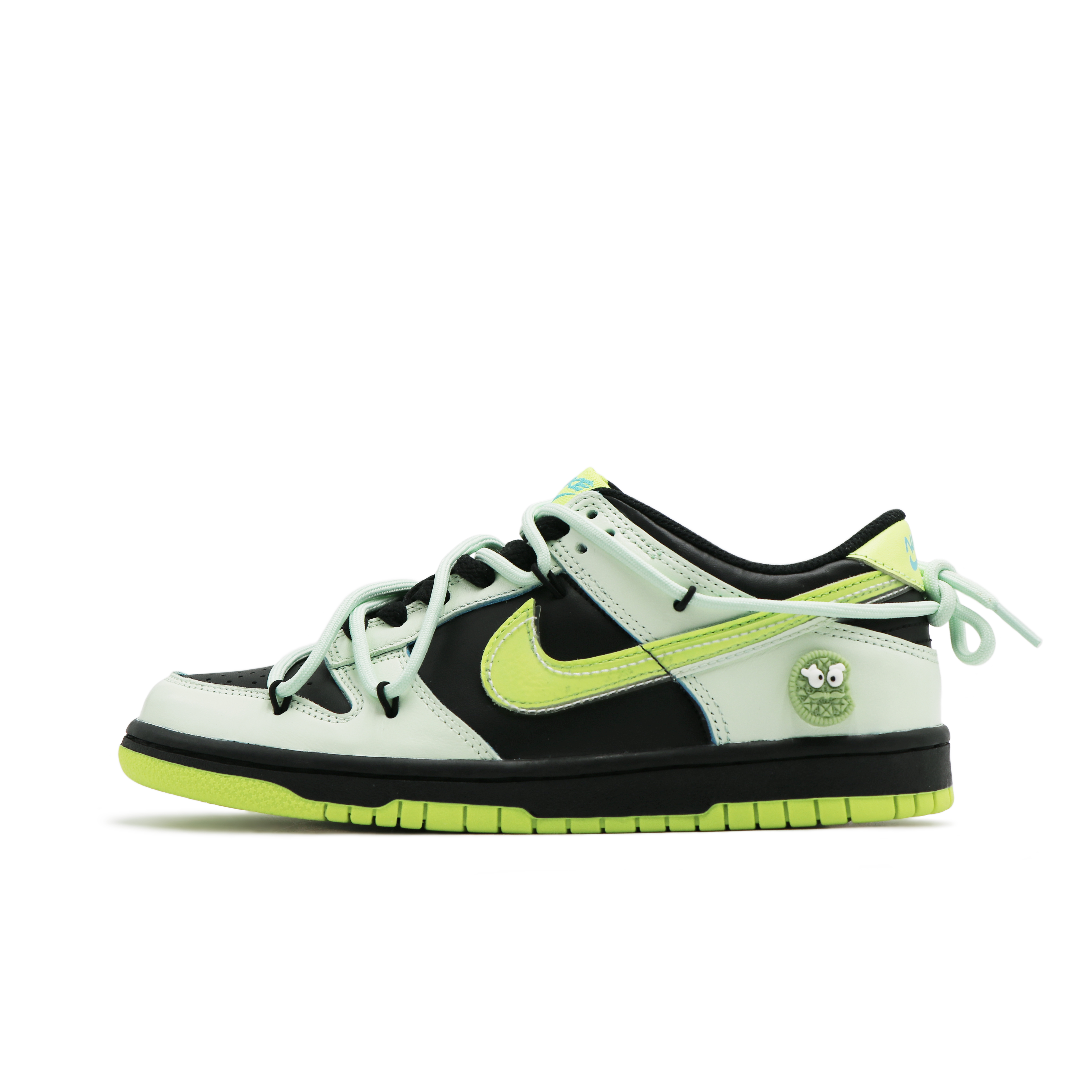 Buy (W) [カスタムシューズ]（女性用）ナイキ ダンク ロー 'スチームパペット 抹茶クッキー' DV1694-900(Team17-抹茶饼干)