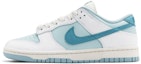 Buy 【定制球鞋】 Nike Dunk Low 蒸汽木偶 雲霧藍 簡約 小眾 板鞋 女款 藍白