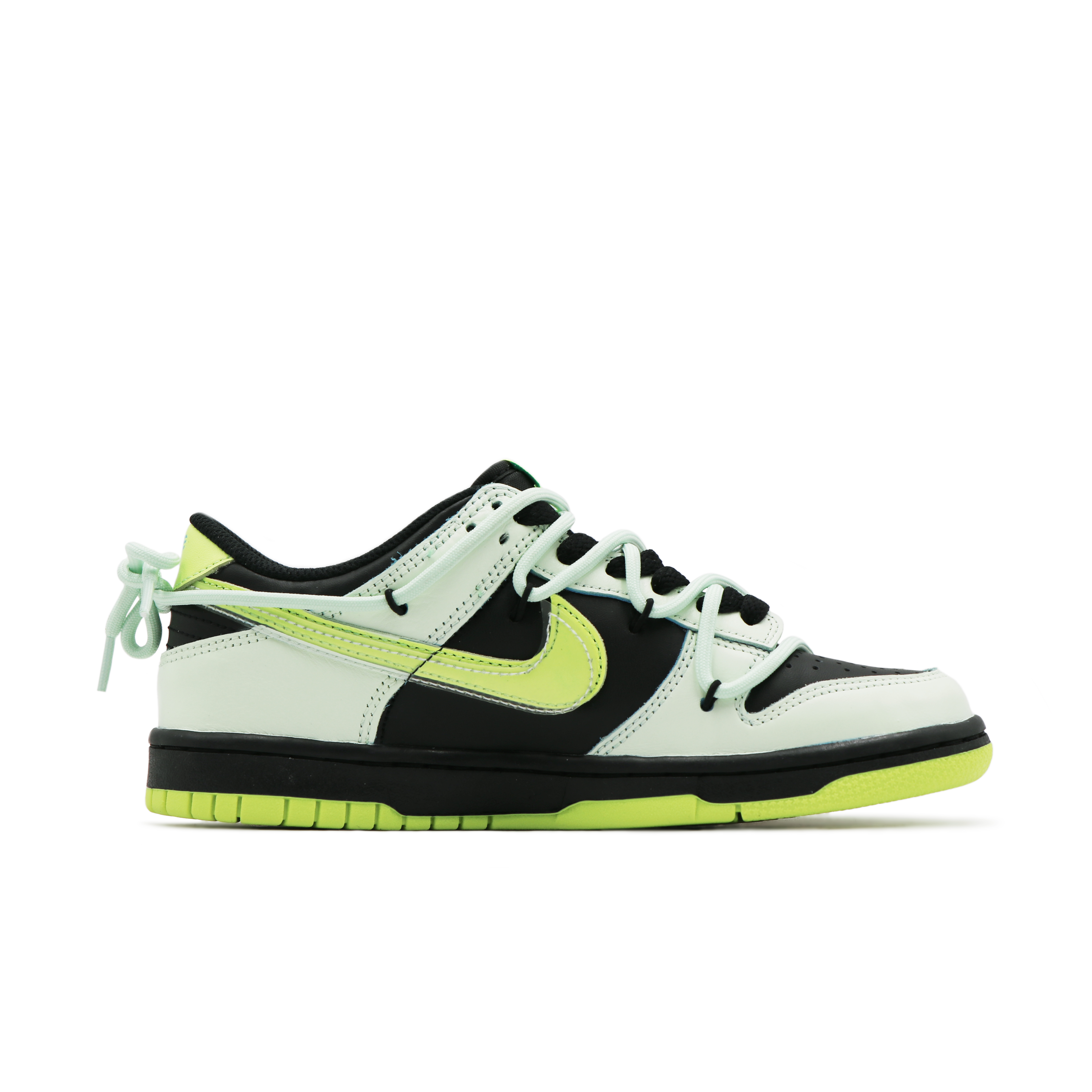 Order (W) [カスタムシューズ]（女性用）ナイキ ダンク ロー 'スチームパペット 抹茶クッキー' DV1694-900(Team17-抹茶饼干)