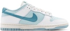 Order 【定制球鞋】 Nike Dunk Low 蒸汽木偶 雲霧藍 簡約 小眾 板鞋 女款 藍白