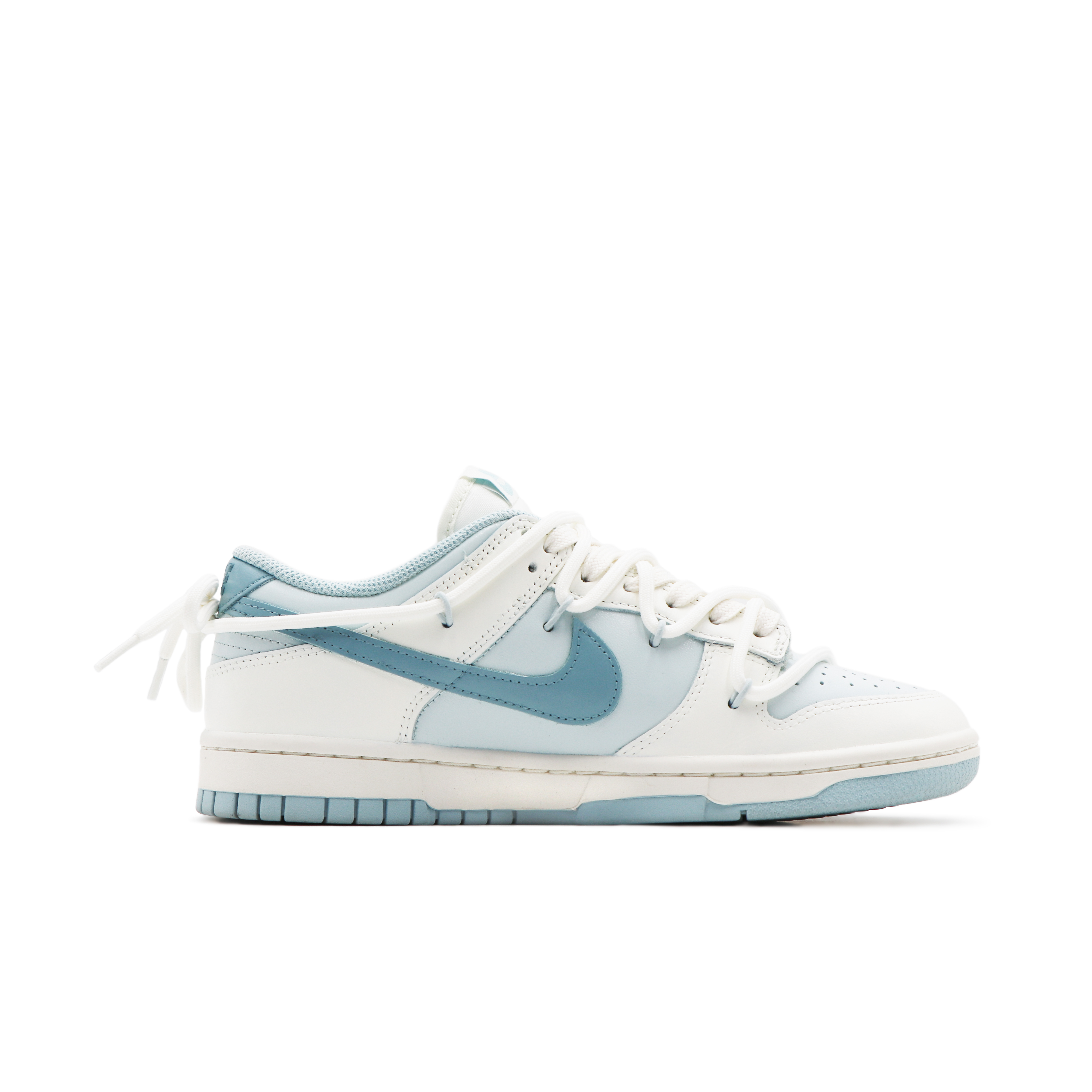 Order 【客製球鞋】 Nike Dunk 低筒 蒸氣木偶 海鹽奶蓋 清新小眾 簡約 滑板鞋 女款 沙白色