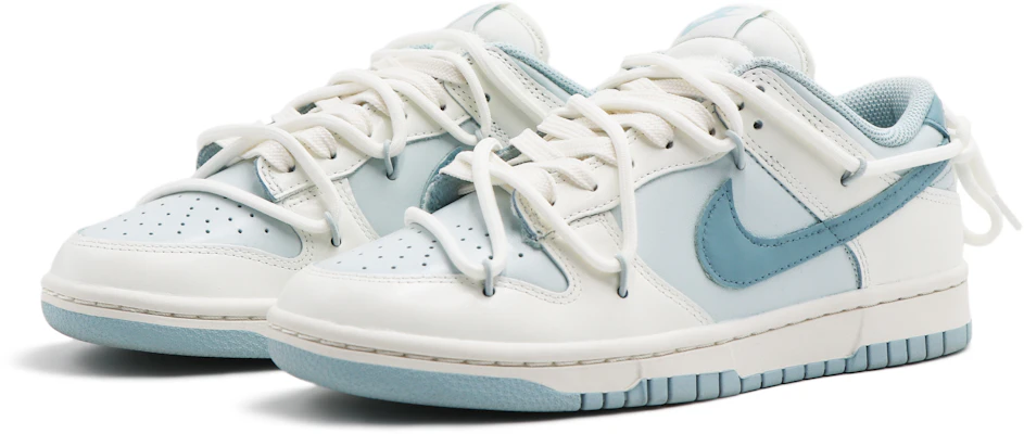 【客製球鞋】 Nike Dunk 低筒 蒸氣木偶 海鹽奶蓋 清新小眾 簡約 滑板鞋 女款 沙白色 Lookbook 【客製球鞋】 Nike Dunk 低筒 蒸氣木偶 海鹽奶蓋 清新小眾 簡約 滑板鞋 女款 沙白色