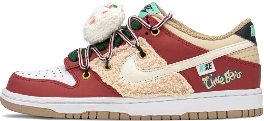 (W) 나이키 덩크 로우 '딸기 곰' (커스텀) DX6063-131(TeamA-DK女草莓小熊S-BOX) Buy (W) 나이키 덩크 로우 '딸기 곰' (커스텀) DX6063-131(TeamA-DK女草莓小熊S-BOX)