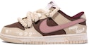 Buy (W) 나이키 덩크 로우 '딸기쿠키' (커스텀) DV1160-100(TeamM-草莓曲奇)
