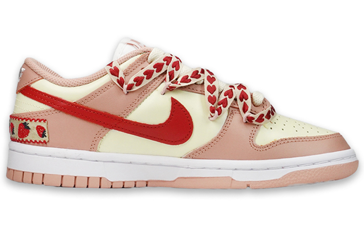 Order (W) [Sepatu Kustom] Nike Dunk Low 'Strawberry Cake' - Kue Stroberi DD1503-118(TeamF-女款草莓蛋糕S-BOX)