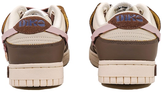 【定制球鞋】 Nike Dunk Low RISK 甜甜圈 草莓巧克力 禮盒 輕便耐磨 低幫 板鞋 女款 粉棕 Shop 【定制球鞋】 Nike Dunk Low RISK 甜甜圈 草莓巧克力 禮盒 輕便耐磨 低幫 板鞋 女款 粉棕