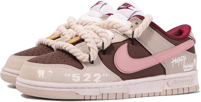 (W) 나이키 덩크 로우 '딸기쿠키' (커스텀) DV1160-100(TeamM-草莓曲奇) Shop (W) 나이키 덩크 로우 '딸기쿠키' (커스텀) DV1160-100(TeamM-草莓曲奇)