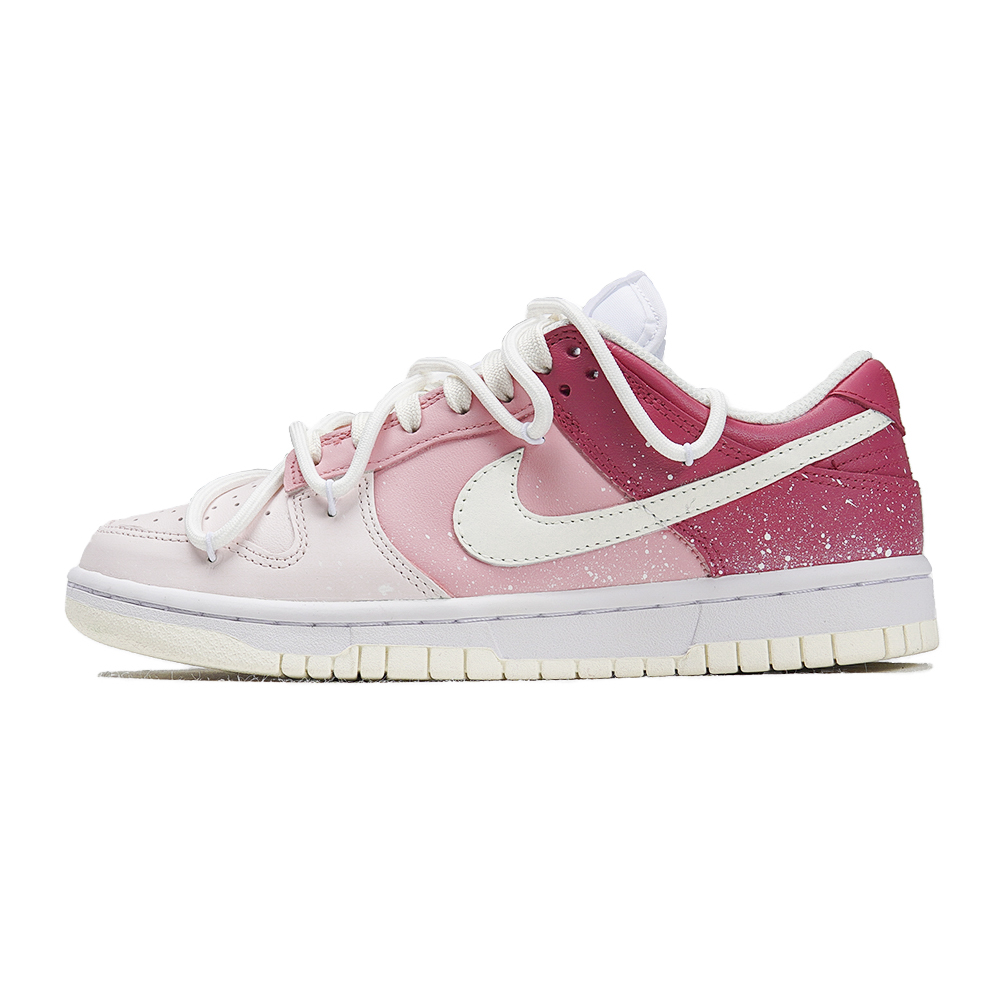 Buy (W) [Sepatu Kustom] Nike Dunk Low 'Es Krim Stroberi' DD1503-121(Teamp-草莓冰淇淋奶油粉)