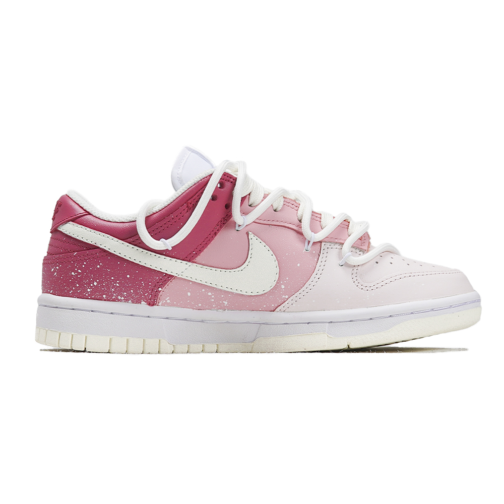 Order (W) [Sepatu Kustom] Nike Dunk Low 'Es Krim Stroberi' DD1503-121(Teamp-草莓冰淇淋奶油粉)