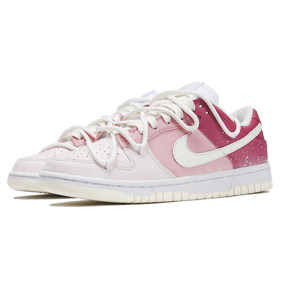 Lookbook (W) [Sepatu Kustom] Nike Dunk Low 'Es Krim Stroberi' DD1503-121(Teamp-草莓冰淇淋奶油粉)