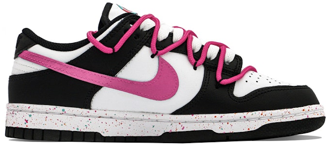 【定制球鞋】Nike Dunk Low 低筒多彩 Swoosh 草莓棒棒糖 高級小眾 低幫 板鞋 女款 黑粉 Order 【定制球鞋】Nike Dunk Low 低筒多彩 Swoosh 草莓棒棒糖 高級小眾 低幫 板鞋 女款 黑粉