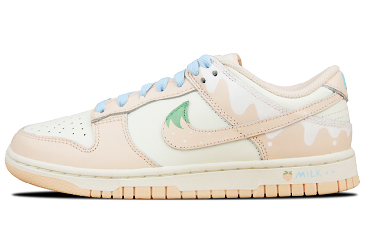 Buy (W) Nike Dunk Lowカスタム「苺ミルクグラデ」 DD1503-102(Team叁-女款樱花粉草莓牛奶)