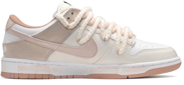 (W) 나이키 덩크 로우 '딸기우유' (커스텀) DD1503-118(TeamE-女款草莓牛奶粉白棕) Order (W) 나이키 덩크 로우 '딸기우유' (커스텀) DD1503-118(TeamE-女款草莓牛奶粉白棕)