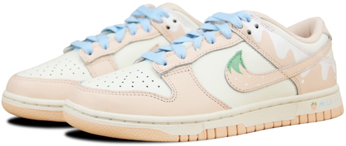 (W) Nike Dunk Lowカスタム「苺ミルクグラデ」 DD1503-102(Team叁-女款樱花粉草莓牛奶) Lookbook (W) Nike Dunk Lowカスタム「苺ミルクグラデ」 DD1503-102(Team叁-女款樱花粉草莓牛奶)