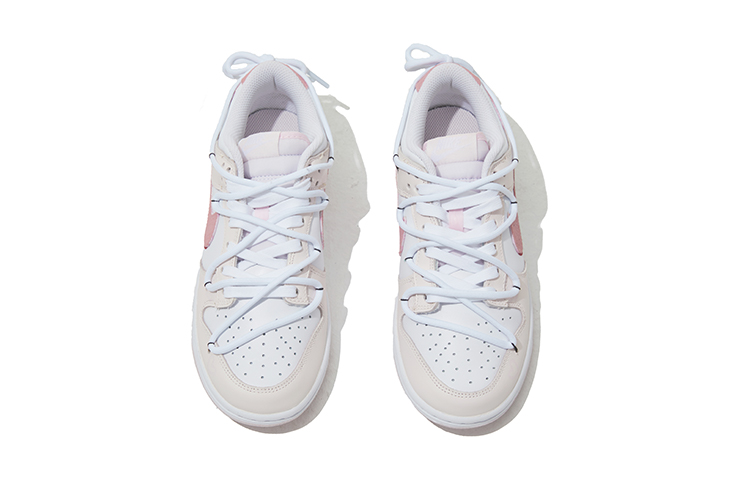 Shop (W) [Sepatu Kustom] Nike Dunk Low 'Milkshake Stroberi' FD1449-100(Team15-夹心草莓糖)