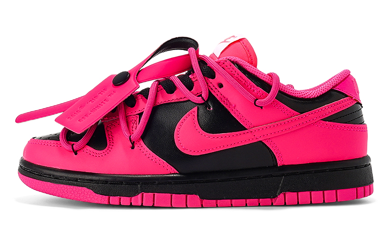 [Custom Shoes] (W) Nike Dunk Low 'Strawberry Pink Black'