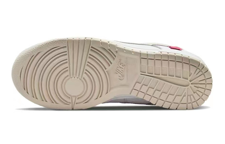 Purchase 【訂製球鞋】 Nike Dunk Low 街舞系列 野鶴製造 靈魂伴侶 漸變 解構雙鞋帶 牛仔貼布 低幫 板鞋 女款 米黃