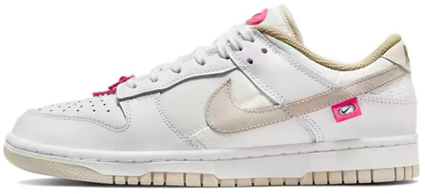 【訂製球鞋】 Nike Dunk Low 街舞系列 野鶴製造 靈魂伴侶 漸變 解構雙鞋帶 牛仔貼布 低幫 板鞋 女款 米黃 Details for 【訂製球鞋】 Nike Dunk Low 街舞系列 野鶴製造 靈魂伴侶 漸變 解構雙鞋帶 牛仔貼布 低幫 板鞋 女款 米黃