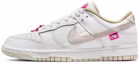 Details for 【訂製球鞋】 Nike Dunk Low 街舞系列 野鶴製造 靈魂伴侶 漸變 解構雙鞋帶 牛仔貼布 低幫 板鞋 女款 米黃
