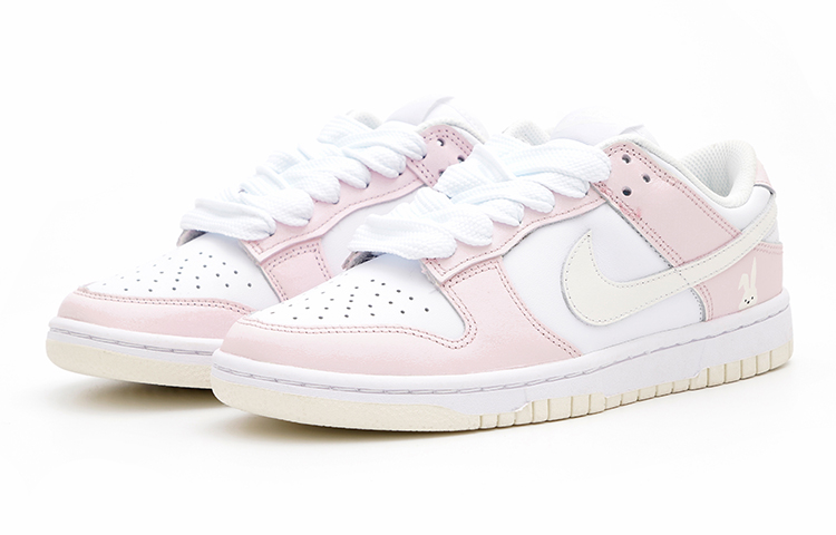 Lookbook (W) [Zapatillas Personalizadas] Nike Dunk Low 'Sugar Rabbit Rosa-Blanco' DD1503-121(Team15-砂糖兔)