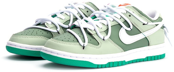 (W) 나이키 덩크 로우 '여름 숲'(커스텀) FD9924-311(Team15-盛夏森林) Lookbook (W) 나이키 덩크 로우 '여름 숲'(커스텀) FD9924-311(Team15-盛夏森林)