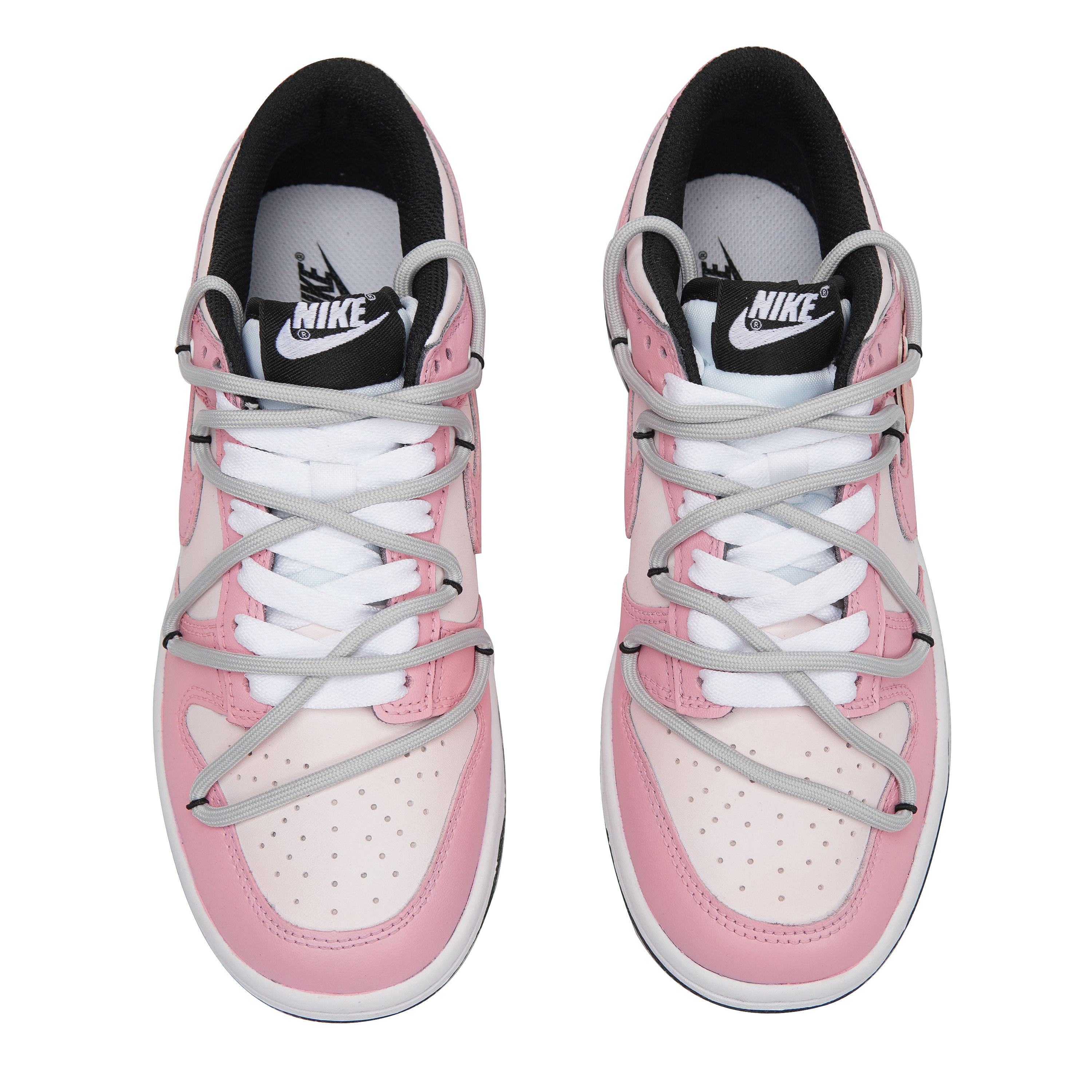 Shop (W) [定制鞋] 耐克Dunk Low '夏日恋爱马卡龙粉白' CW1590-100(Teamp-爱心吊牌粉白S-BOX）