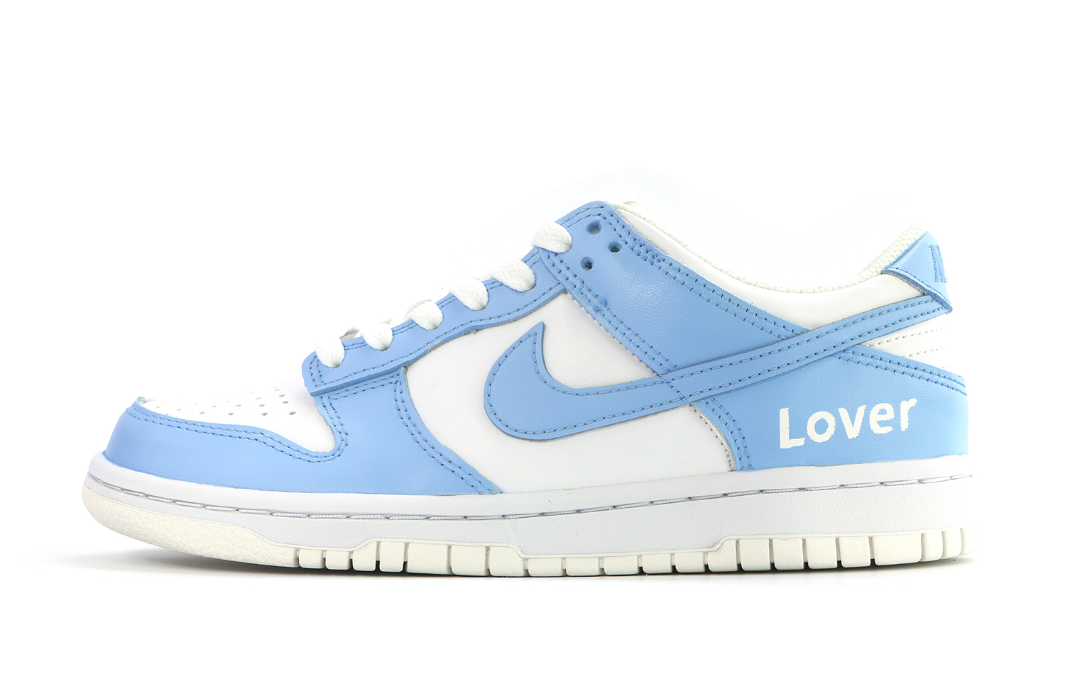 Buy (W) [Kasut Tersuai] Nike Dunk Rendah 'Kekasih Musim Panas Putih-Biru' DH9765-100-479250