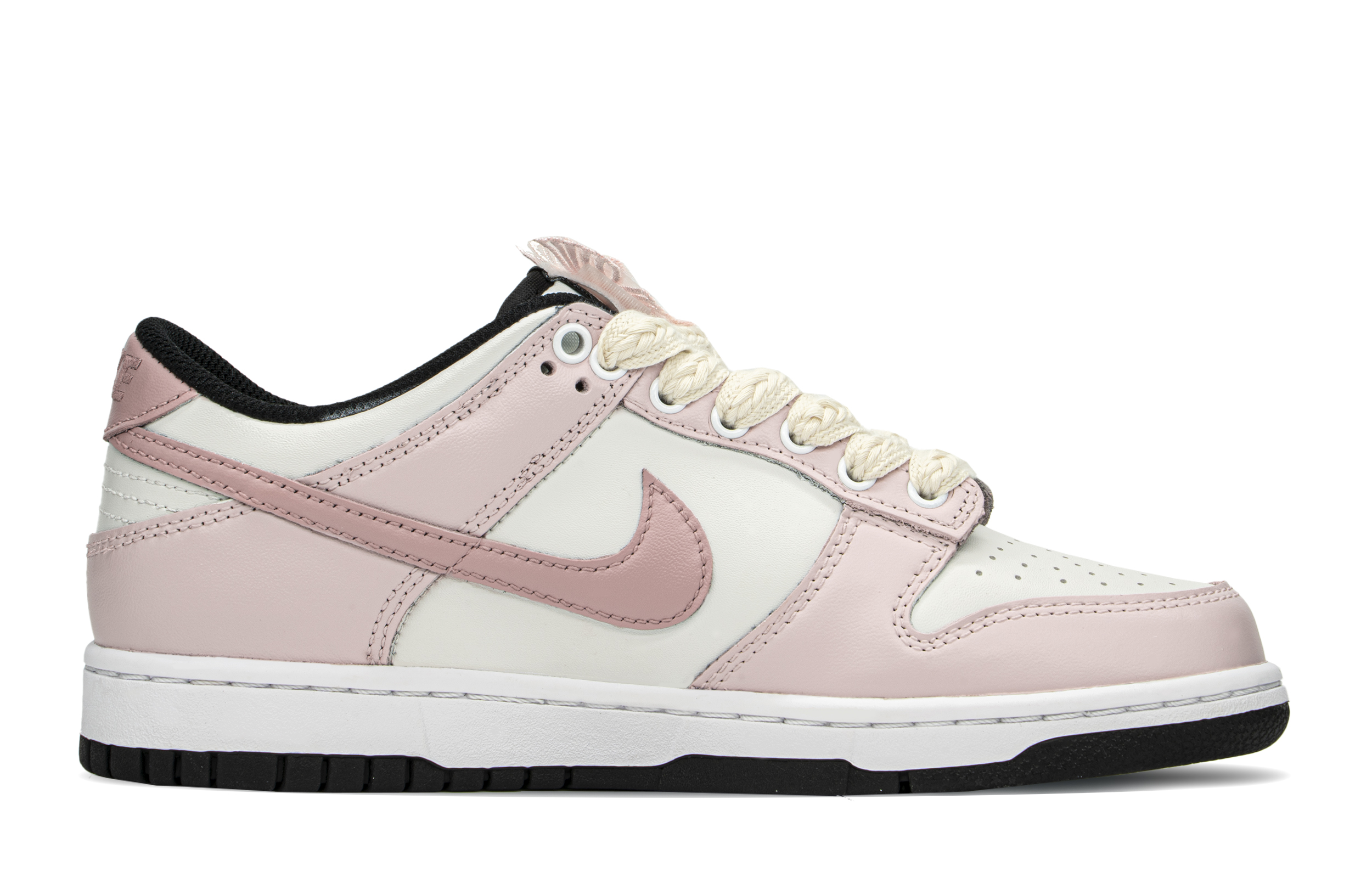 Order 【訂製球鞋】 Nike Dunk Low FZBB 夏日公主 簡約 百搭 防滑耐磨 低筒 滑板鞋 女款 粉白