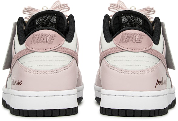 【訂製球鞋】 Nike Dunk Low FZBB 夏日公主 簡約 百搭 防滑耐磨 低筒 滑板鞋 女款 粉白 Shop 【訂製球鞋】 Nike Dunk Low FZBB 夏日公主 簡約 百搭 防滑耐磨 低筒 滑板鞋 女款 粉白