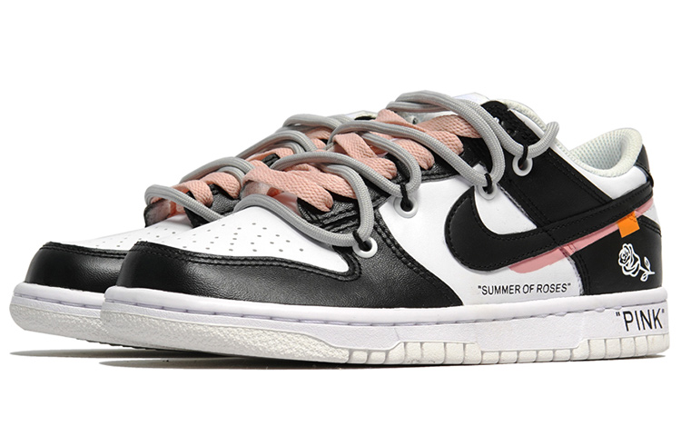 Lookbook (W) [Sepatu Kustom] Nike Dunk Low 'Summer Rose' DH9765-100(TeamP-盛夏玫瑰S-BOX)