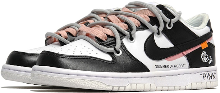 (W) 【定制鞋】耐克Dunk Low '夏日玫瑰' DH9765-100(TeamP-盛夏玫瑰S-BOX) Lookbook (W) 【定制鞋】耐克Dunk Low '夏日玫瑰' DH9765-100(TeamP-盛夏玫瑰S-BOX)