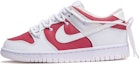 Buy (W) 【定制鞋款】耐克Dunk Low '夏日故事多巴胺红白' DH9765-100(Team44-夏之物语)
