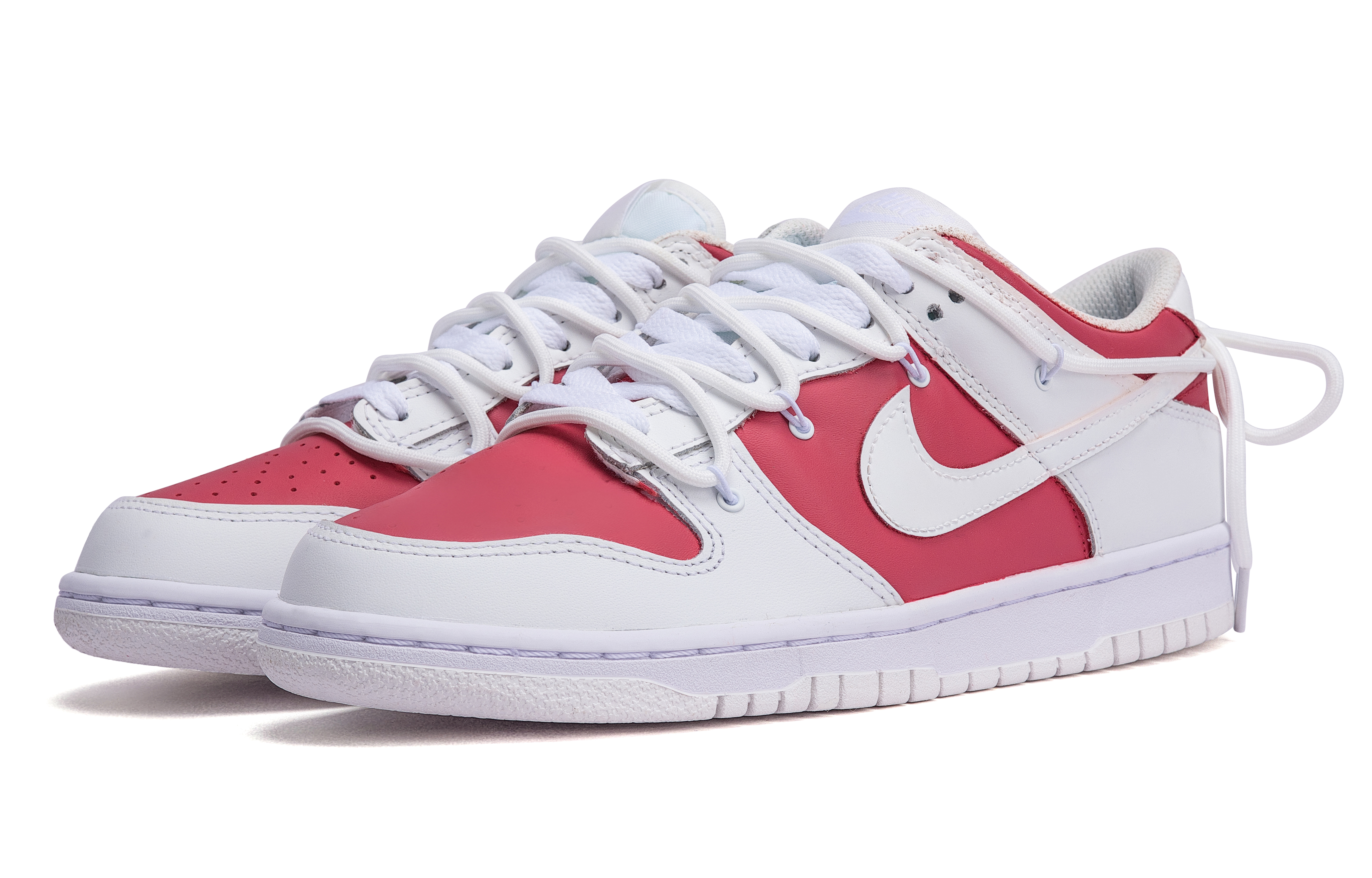 Lookbook (W) [Sepatu Kustom] Nike Dunk Low 'Summer Story Dopamine Merah Putih' DH9765-100(Team44-夏之物语)
