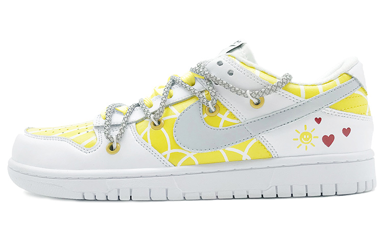 Buy (W) [Zapatillas Personalizadas] Nike Dunk Low 'Graffiti Dulce Verano' DD1503-109(TeamD-女款夏日甜心黄白)