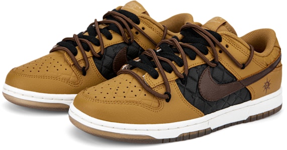 【客製球鞋】Nike Dunk Low 手繪 改色 太陽圖騰 美拉德色系 解構雙鞋帶 復古 百搭 防滑 低筒 板鞋 女款 黑棕 Lookbook 【客製球鞋】Nike Dunk Low 手繪 改色 太陽圖騰 美拉德色系 解構雙鞋帶 復古 百搭 防滑 低筒 板鞋 女款 黑棕