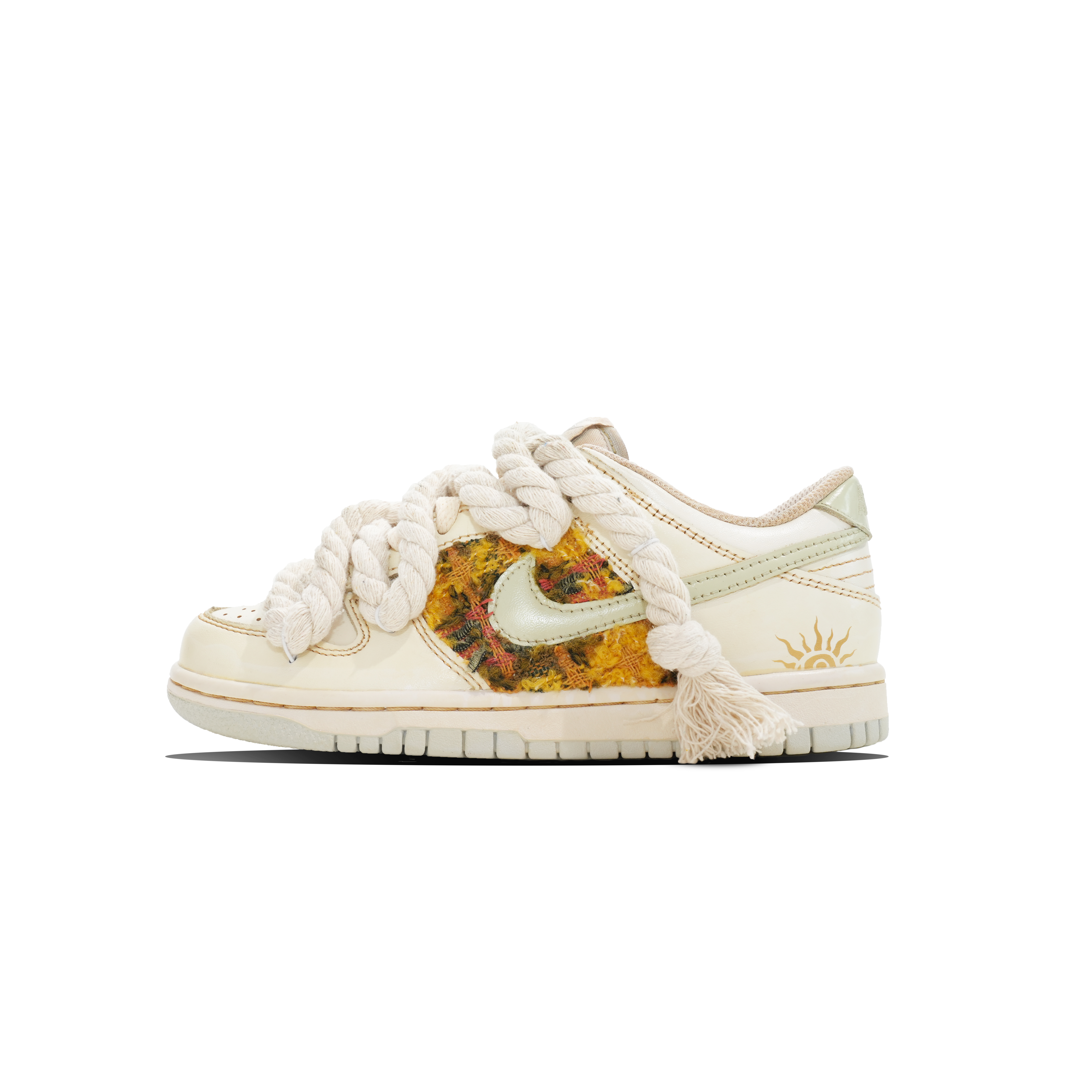 Buy (W) 나이키 덩크 로우 '해바라기 헴프 디컨 오프화이트' (58 characters) DH9765-102(Team3-向日葵女款)