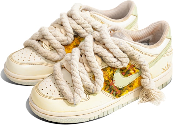 (W) 나이키 덩크 로우 '해바라기 헴프 디컨 오프화이트' (58 characters) DH9765-102(Team3-向日葵女款) Lookbook (W) 나이키 덩크 로우 '해바라기 헴프 디컨 오프화이트' (58 characters) DH9765-102(Team3-向日葵女款)