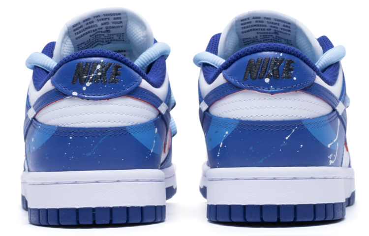 Shop (W) 나이키 덩크 로우 '선라이즈 웨이브 스플래시' (커스텀) DD1503-119(TeamR-女款旭日海浪蓝白红)