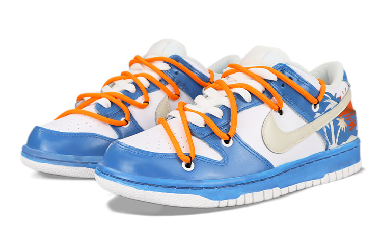 Lookbook (W) Zapatillas Nike Dunk Low 'Tonos Atardecer Costa Oeste' DH9765-100(TeamTwo-解构闪电蓝S-BOX)