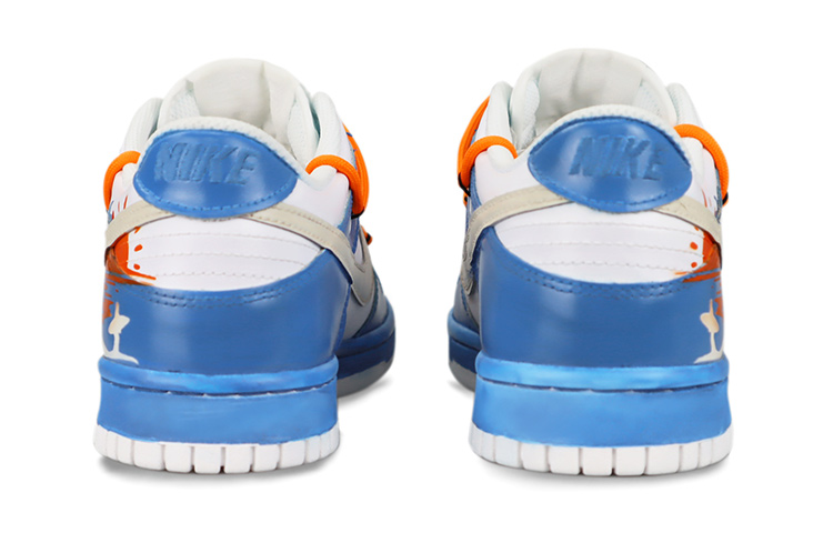 Shop (W) Zapatillas Nike Dunk Low 'Tonos Atardecer Costa Oeste' DH9765-100(TeamTwo-解构闪电蓝S-BOX)