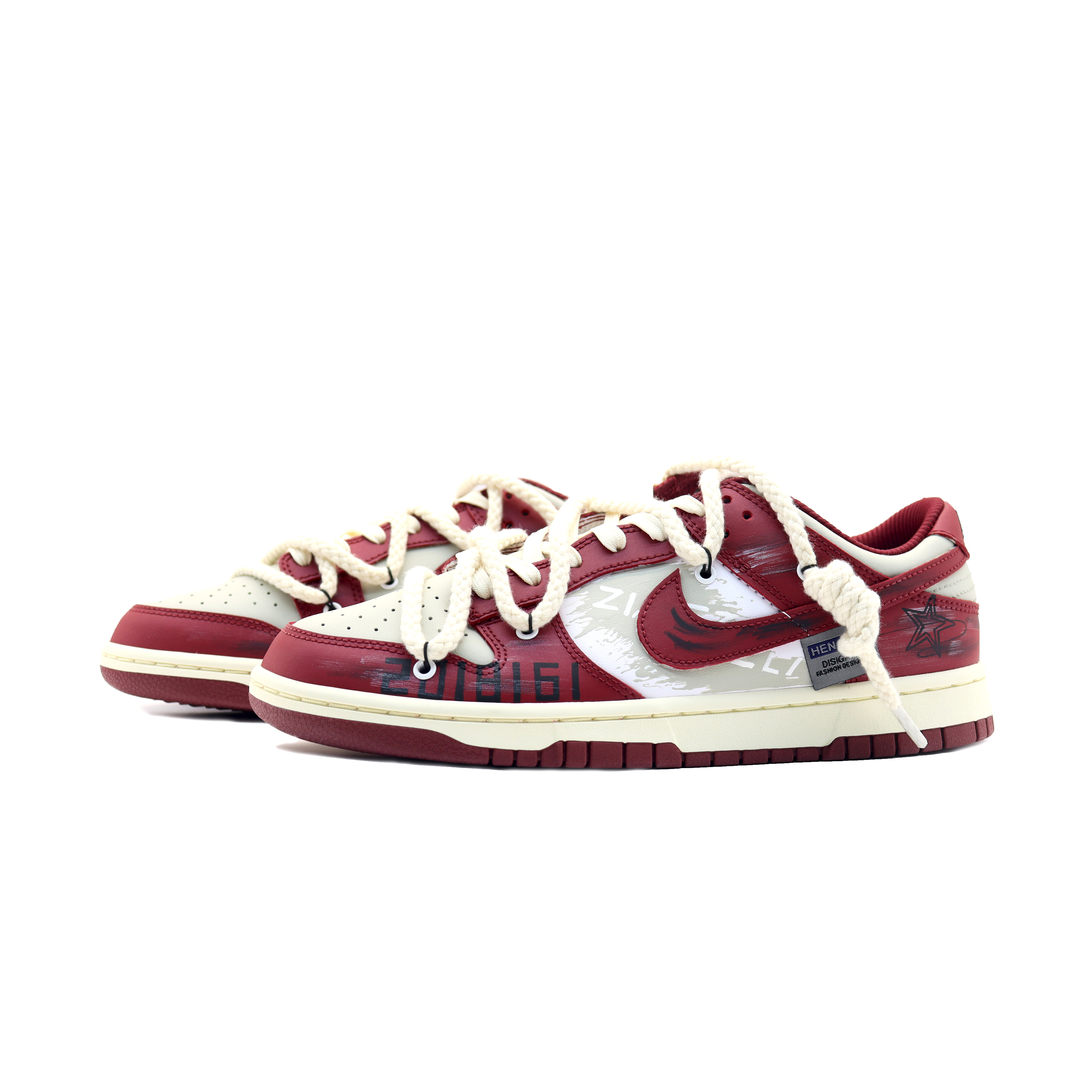 Lookbook [Custom Shoes] (Women) Nike Dunk Low 'Sunset Maple Leaves'