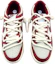 Shop 【定製球鞋】 Nike Dunk Low 散秋楓晚 復古做舊 刺繡標牌 麻繩解構鞋帶 低幫 板鞋 女款 紅白