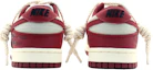 Purchase 【定製球鞋】 Nike Dunk Low 散秋楓晚 復古做舊 刺繡標牌 麻繩解構鞋帶 低幫 板鞋 女款 紅白